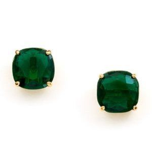 Kate Spade Faux Emerald Earrings